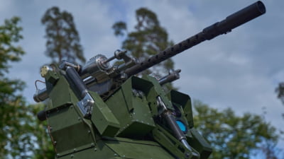 Ucraina utilizează o turelă automată, alimentată cu inteligență artificială, pentru a doborî dronele devastatoare ale Rusiei