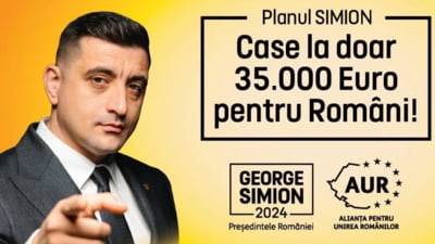 Un avocat îi reprezintă gratuit pe cei care vor să-l dea în judecată pe George Simion, pentru că i-a păcălit cu "planul de marketing" al caselor de 35.000 de euro