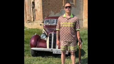 Un rus atacă un BMW din epoca nazistă cu o pușcă sovietică. Pușca nu a rezistat VIDEO