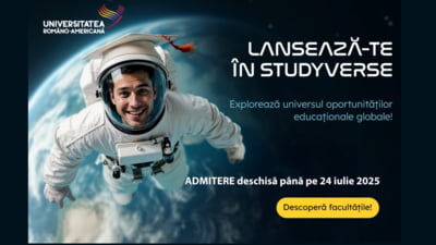 Universitatea Româno-Americană deschide oficial admiterea 2025: locuri fără taxă, platformă digitală inovatoare și oportunități internaționale