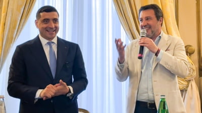 Vicepremierul Italiei, Matteo Salvini, adversar al UE, l-a primit pe George Simion. Liderul AUR a fost la Roma, nu la dezbaterile unde confirmase prezența
