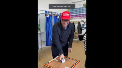 Victor Ponta, misterios după ieșirea din secția de votare: "Am votat să punem România pe primul loc"